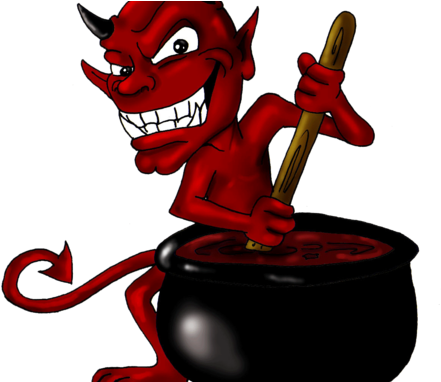 Devil Food - Imagenes De Cachos Colorados (500x381)