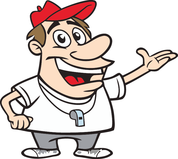 The Ultimate Resource For Coaching Teeball A Better - Coach Cartoon Png (713x636)
