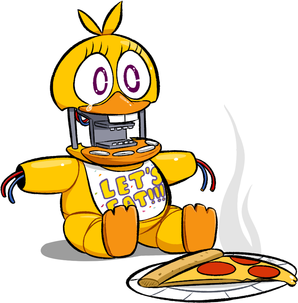 Poor Withered Chica Will Never Be Able To Have Some - Fnaf World Withered Chica (1068x1027)