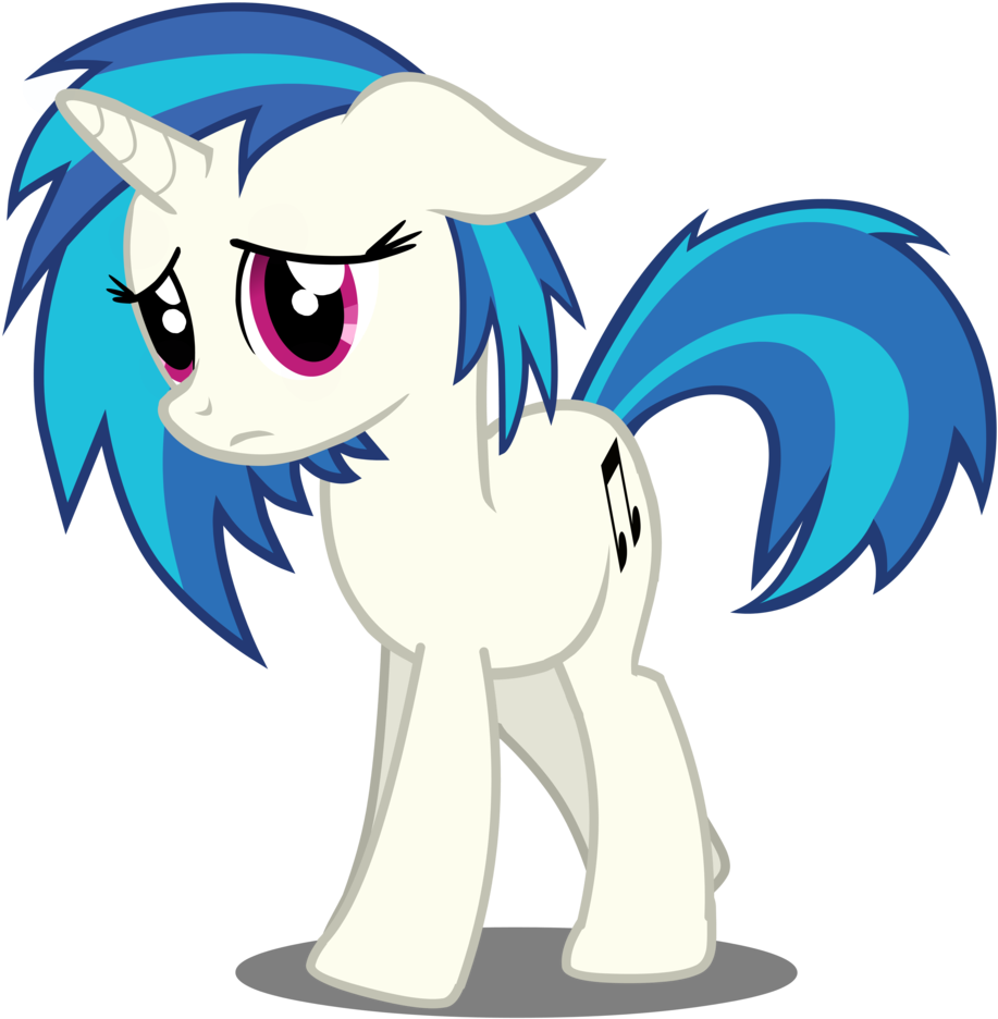 Poor Vinyl Scratch - Mlp Vinyl Scratch Sad (1024x1043)