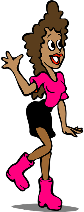 African American Cartoon Images 12, Buy Clip Art - Cost Of Living In 1972 (360x720)