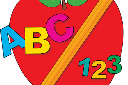 Teacher Pencil Clipart - School Clipart (450x300)