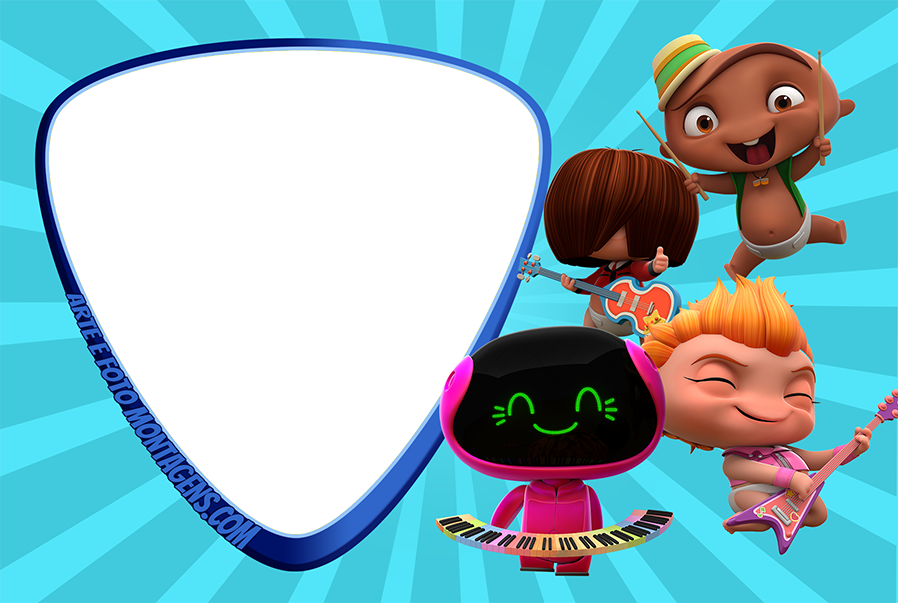 Explore Rockers - Mini Beat Power Rockers Para Imprimir (898x603)