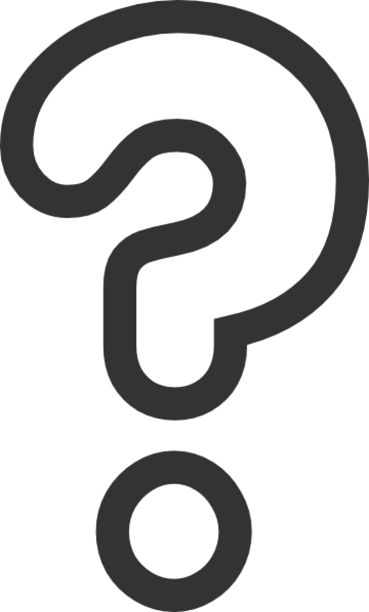 Permalink To Question Mark Clipart Cross Clipart - Draw A Question Mark (728x1209)