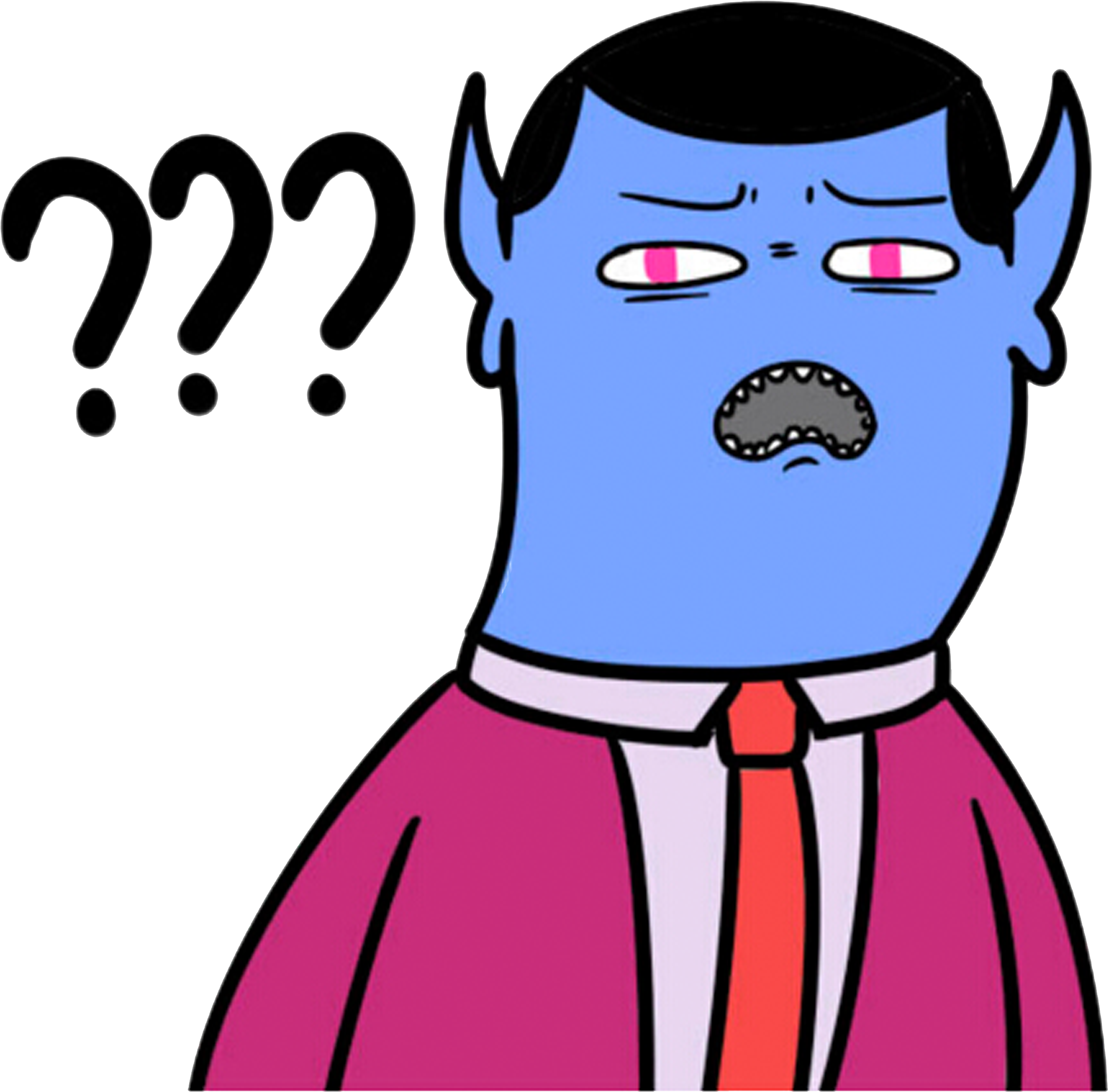 Question Mark Cartoon - Sohu (5000x5000)