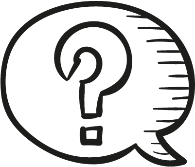 Speech Bubble With Question Mark Vector - Asking Png (400x400)