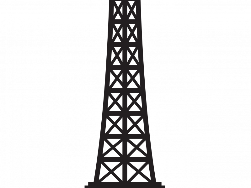 Blue Eiffel Tower Clipart Clip Art Images Image 2 Clipartix - Eiffel Tower (800x600)