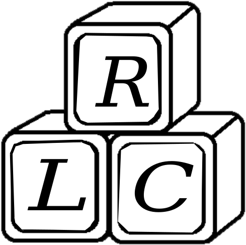 Rlc Clip Art At Clker - Abc Blocks Clipart Black And White (600x499)