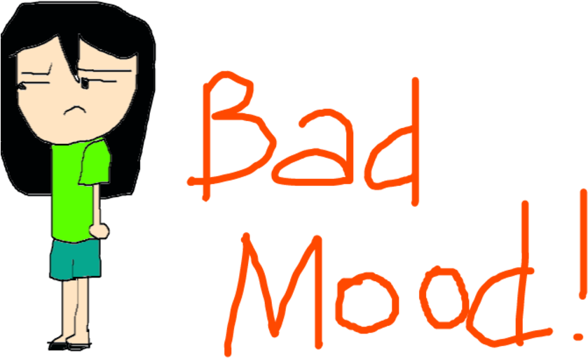I'm In A Bad Mood By Pjcb12 - Cartoon (900x596)