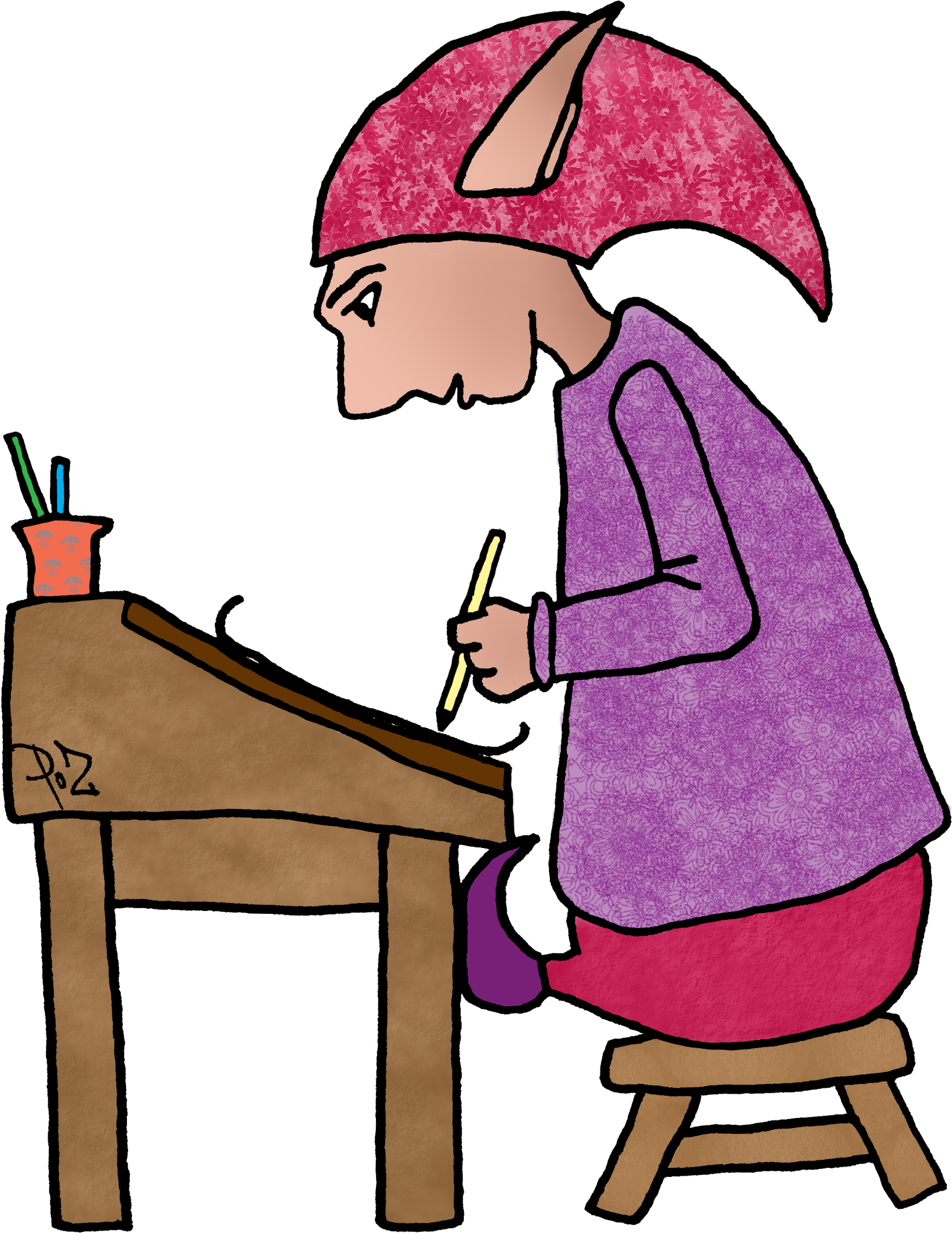 Le Secrétaire - Secretary (2010x2423)