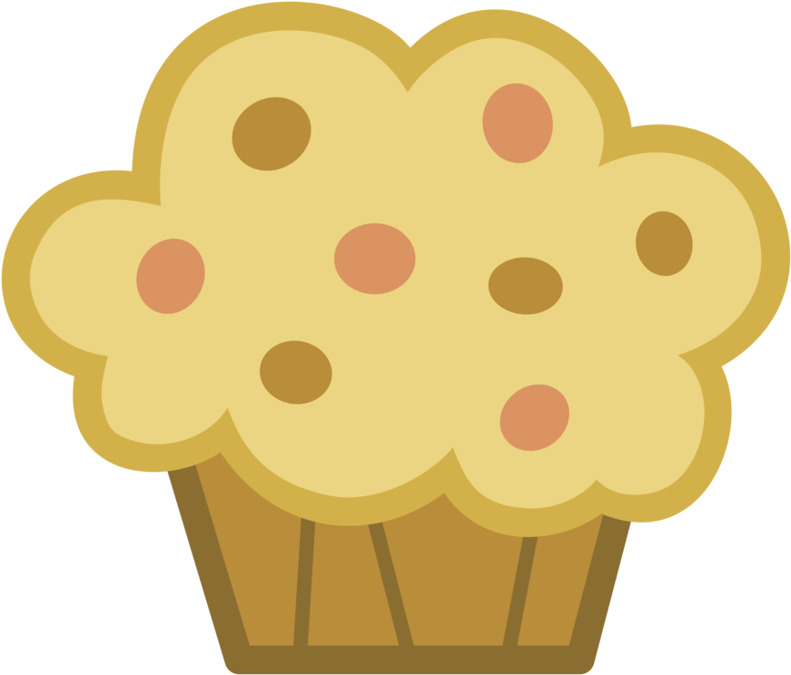 Blueberry Muffin Clipart Mlp - Mlp Muffin Png (900x773)