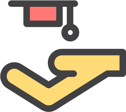 Scholarship Free Icon - Scholarship Icon (512x512)