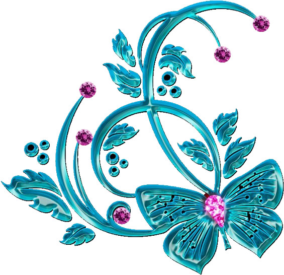 Png Képek Sarok Diszek - Butterfly Vinyl Car Decals (600x600)