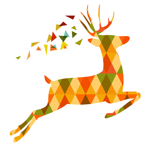 Deer Cartoon Painting Clip Art - Deer Cartoon Painting Clip Art (550x550)