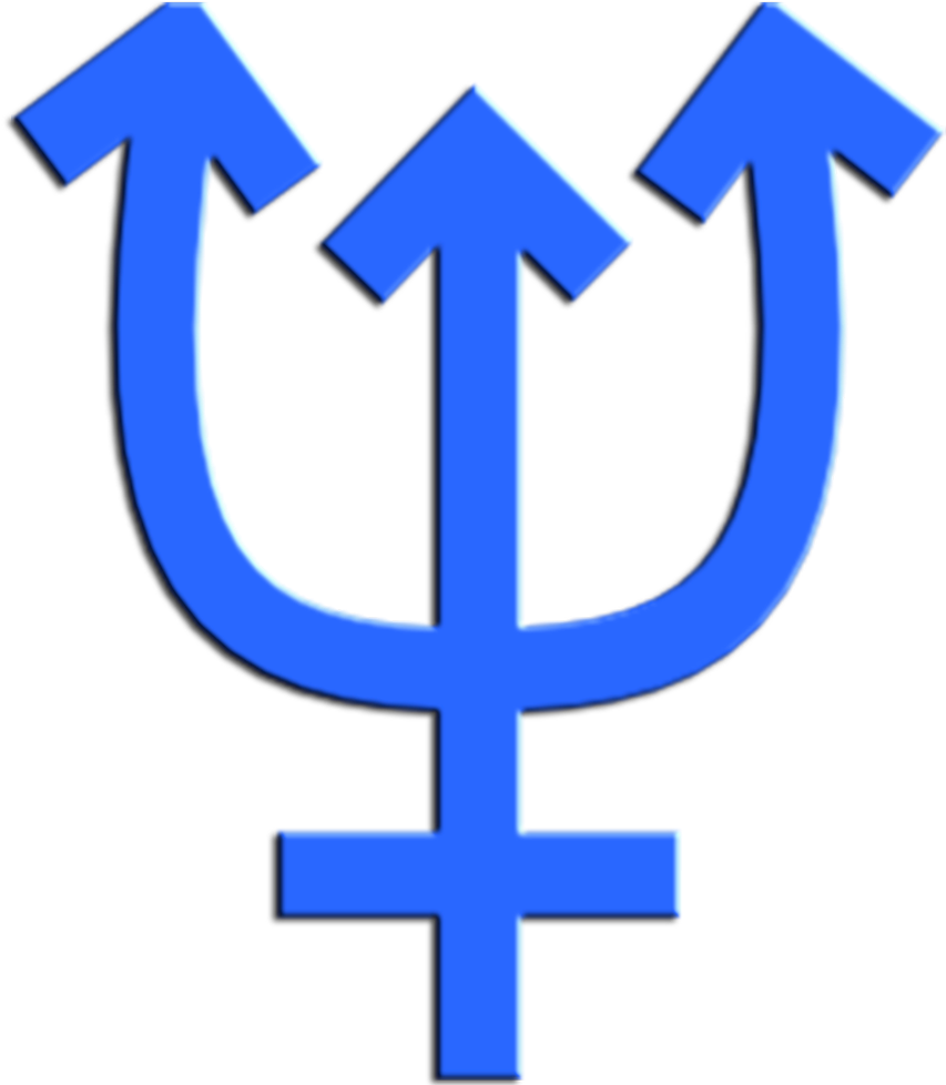 Neptune Symbol - Planets Symbol (986x986)