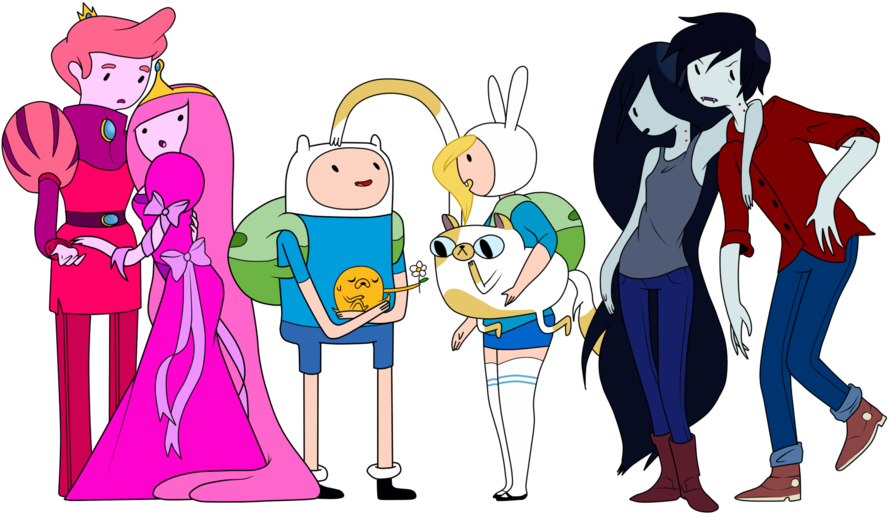 At By Axcell1ben - Adventure Time Marceline And Marshal Lee Love (900x554)