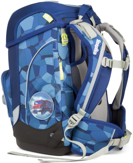Ergobag Cubo Single School Bag - Ergobag Cubo Schulranzen-set 5-tlg Tatütabär Blau (800x800)