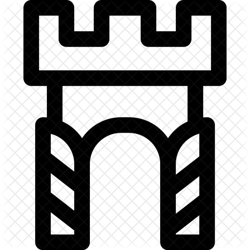 Castle, Tower, Open, Gate, Kingdom, Royal, Treasure - Castle (512x512)