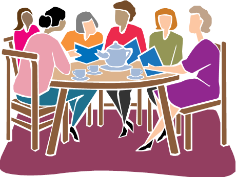 Activities - Women's Group Clip Art (460x346)