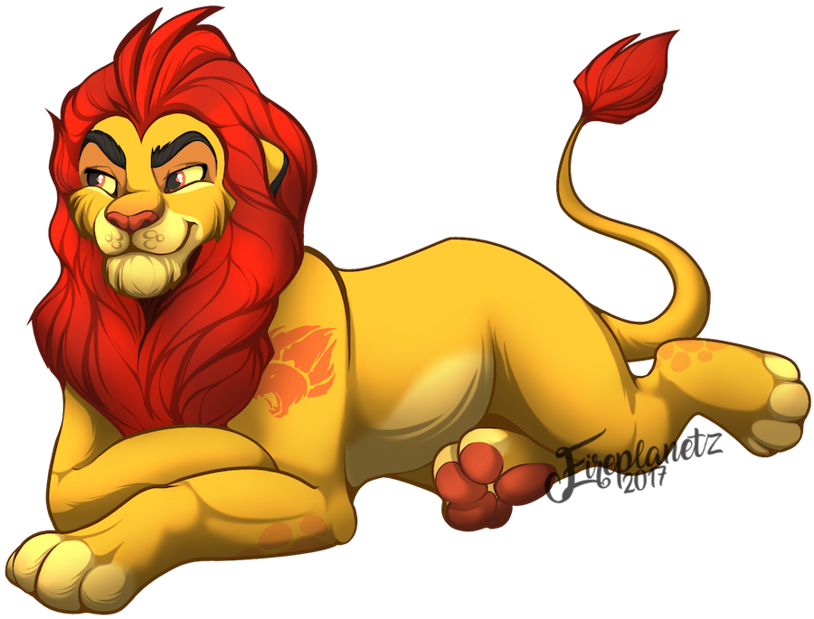 Kion, Leader Of The Lion Guard By Fireplanetz - The Lion Guard (900x685)