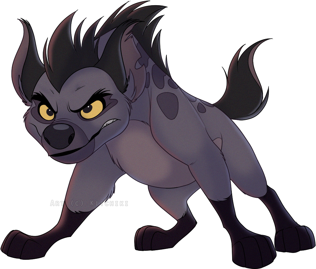 “i Drew Janja From The Lion Guard Because I Love His - Janja Lion Guard Png (1128x957)