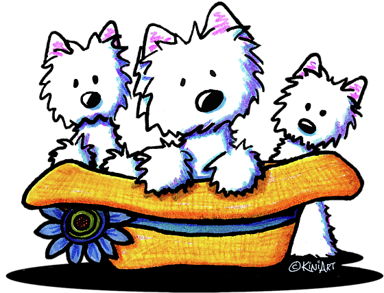 Click And Drag To Re-position The Image, If Desired - Sunday Westie Trio Shower Curtain (600x527)