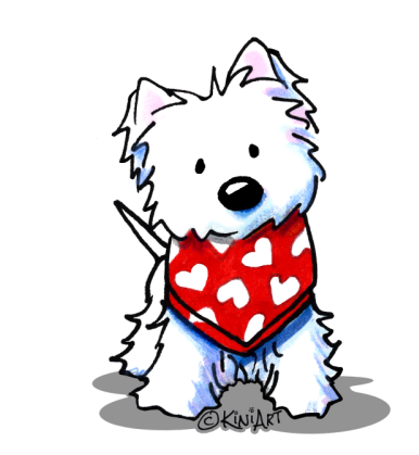 Westie Cartoon (446x500)