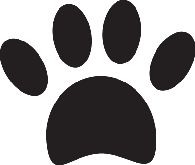Paw - Paw Patrol Paw Print (400x338)