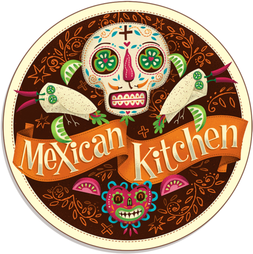 Graphic Design Illustration - Steve Simpson Dia De Los Muertos (500x502)
