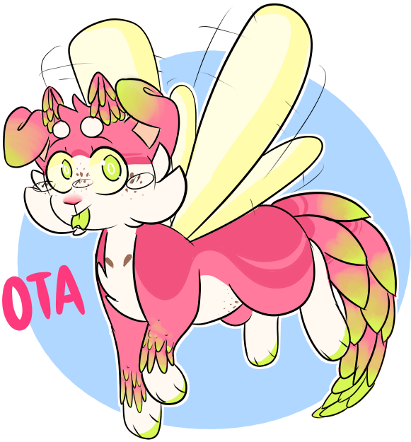 Dragonfruit Dragonfly By Westiefest - Cartoon (650x670)