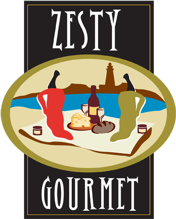 Logo Design Concept For The Zesty Gourmet - Poster (360x450)