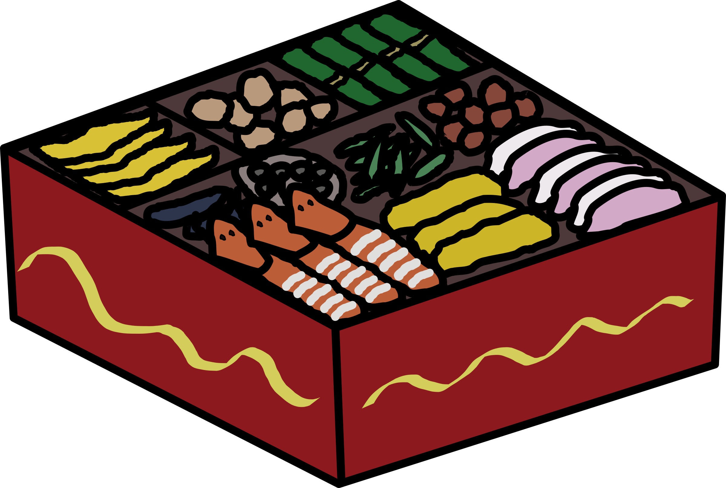 Box Food Cliparts 16, Buy Clip Art - Food (2400x1613)