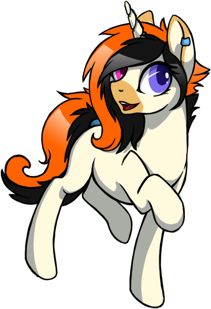 Unicorn By Ashley Arctic Fox - Fox Unicorn (746x1072)