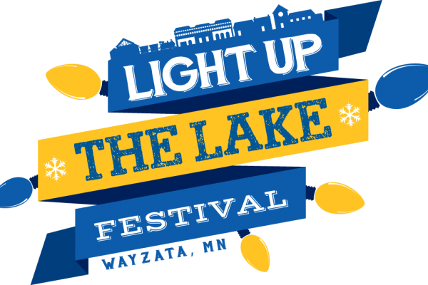 Light Up The Lake Festival Logo-final Copy - 'day At The Lake Restored The Soul' Plank Picture Frame (600x400)
