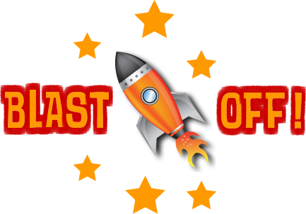 Blast Off Cliparts - Carolina Hardware And Decor Rocket 1.5" Round Knob (433x303)