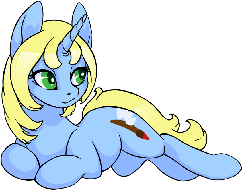 Unicorn Mare By Ashley Arctic Fox - Cartoon (1000x719)