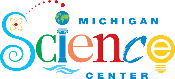 Michigan Science Center - Michigan Science Center Logo (600x273)