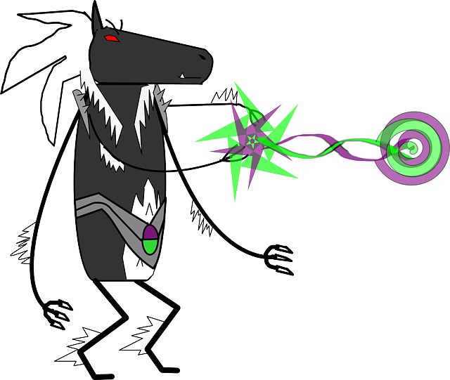 Figure, Character, Magic, Game - Seni Klip (640x541)