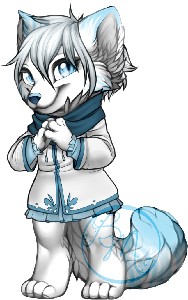 Fross The Arctic Fox - Arctic Fox (718x1113)