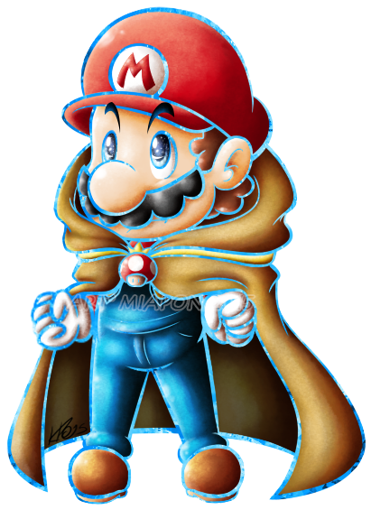 Show Respect To The King - King Mario (454x595)