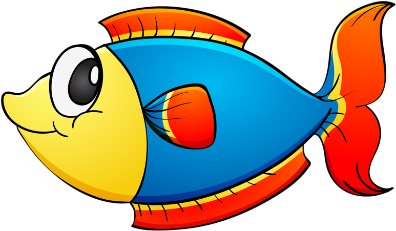 Tropical Fish Cartoon Clip Art - Tropical Fish Cartoon Clip Art (800x501)