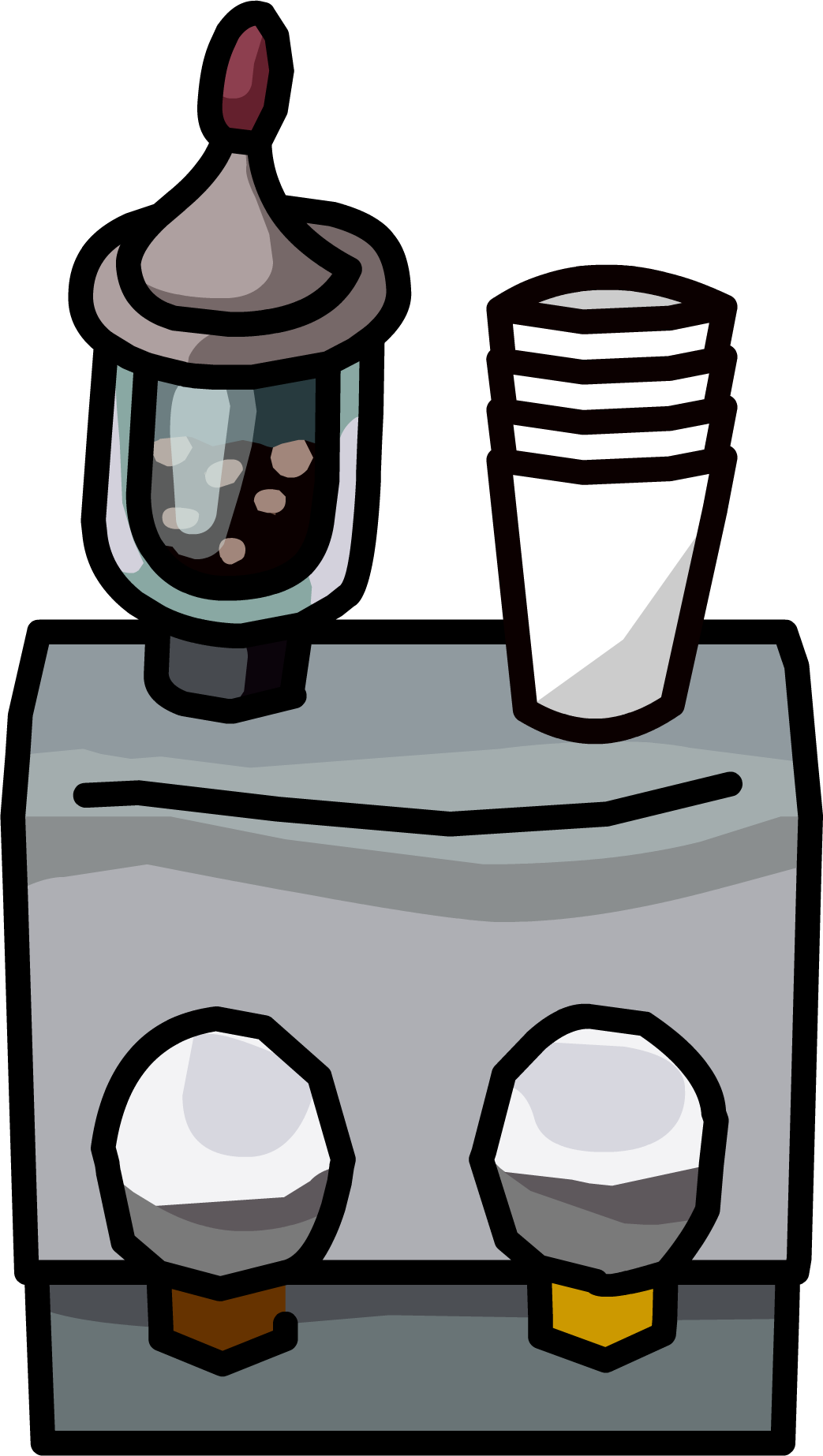 Coffee Maker - Png - Club Penguin Coffee Maker (1043x1846)