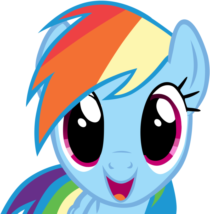 A Smile As Wide A Mile By Readingismagic - My Little Pony-rainbow Dash (911x876)