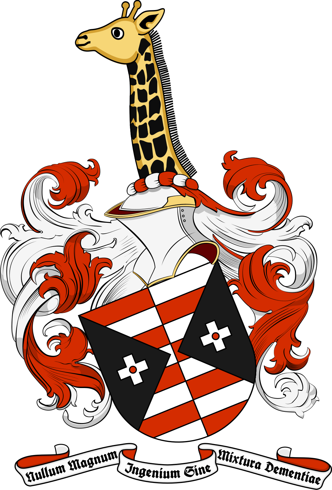 Personal Coat Of Arms Design - Esterhazy Coat Of Arms (1091x1610)