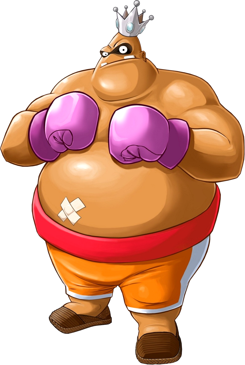 King Hippo - Punch Out Wii Characters (789x1173)