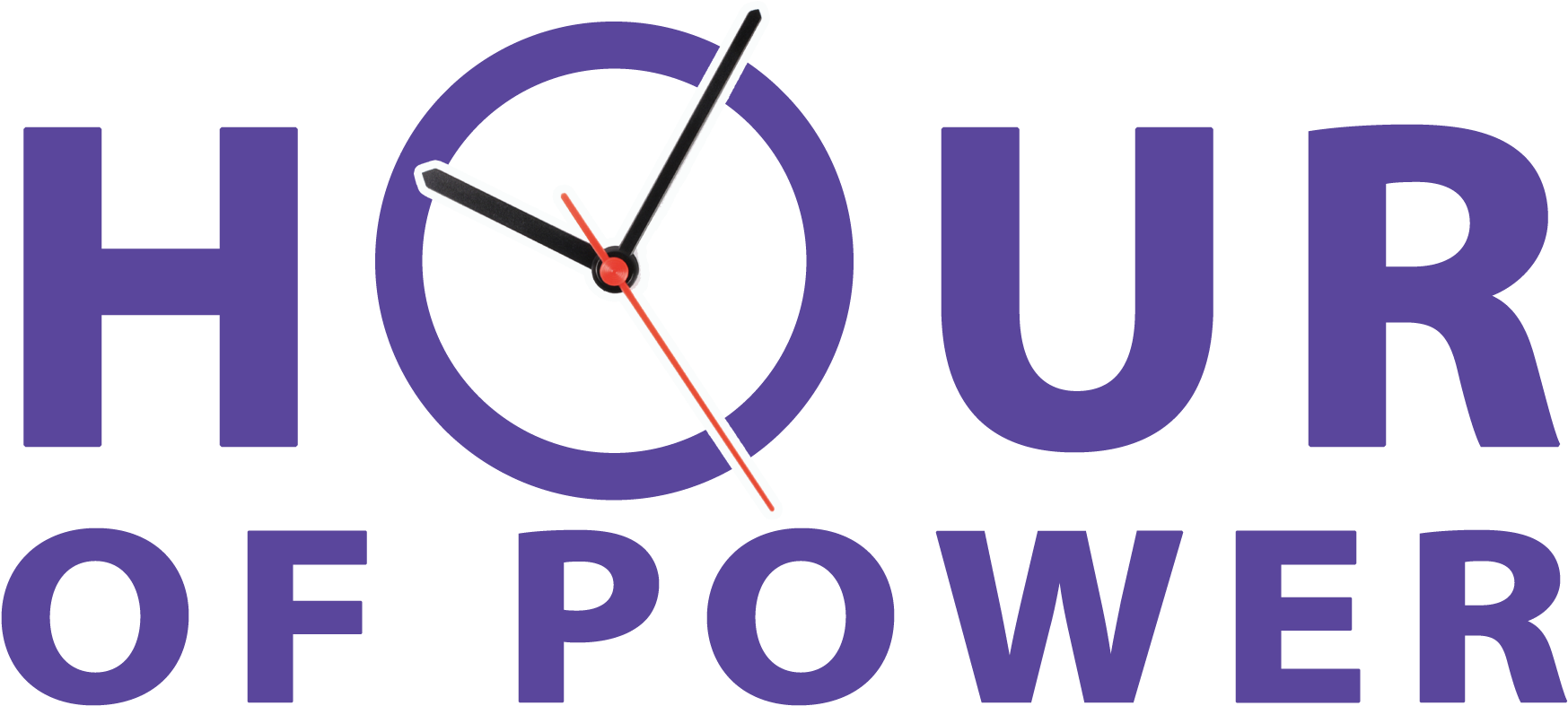 Power Hour Clip Art - Hour Of Power (1800x838)