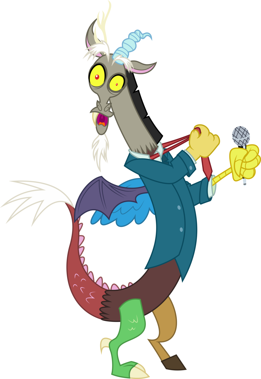 Discord Gets No Respect By Masemj - Mlp Gala Discord (1024x1490)