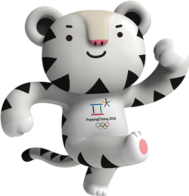 Kleurplaat Olympische Spelen Pyeongchang - 2018 Olympics Mascot (480x480)