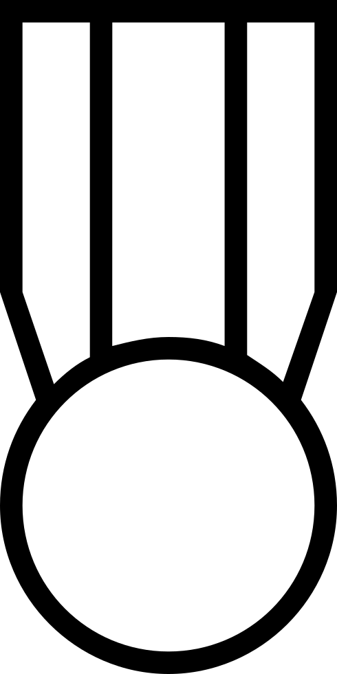 Png File - Simbol Medali Png (490x980)