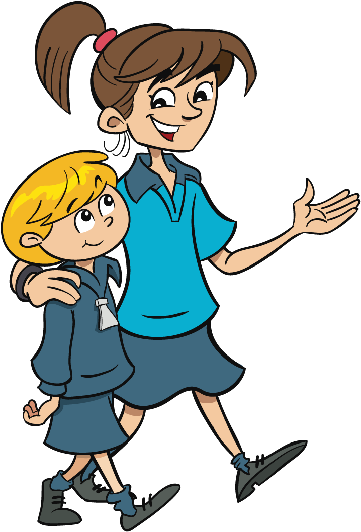 Respect And Support Others- As A School Value This - Cartoon (791x1129)